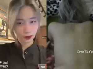 Lộ clip em nv coffee house bị em người yêu phang tả tơi p2