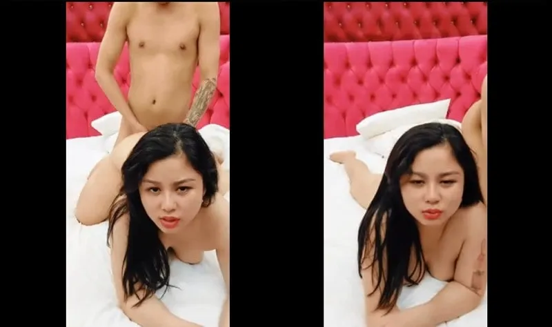 Hai bà xã ông chồng live stream địt - 1