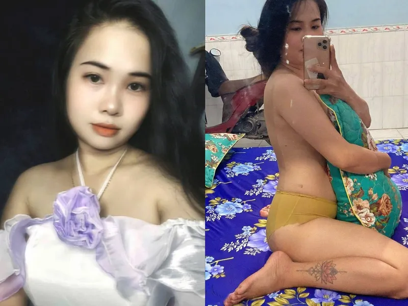 Bà xã dâm cằm điện thoại tự quay người chồng chịch mình